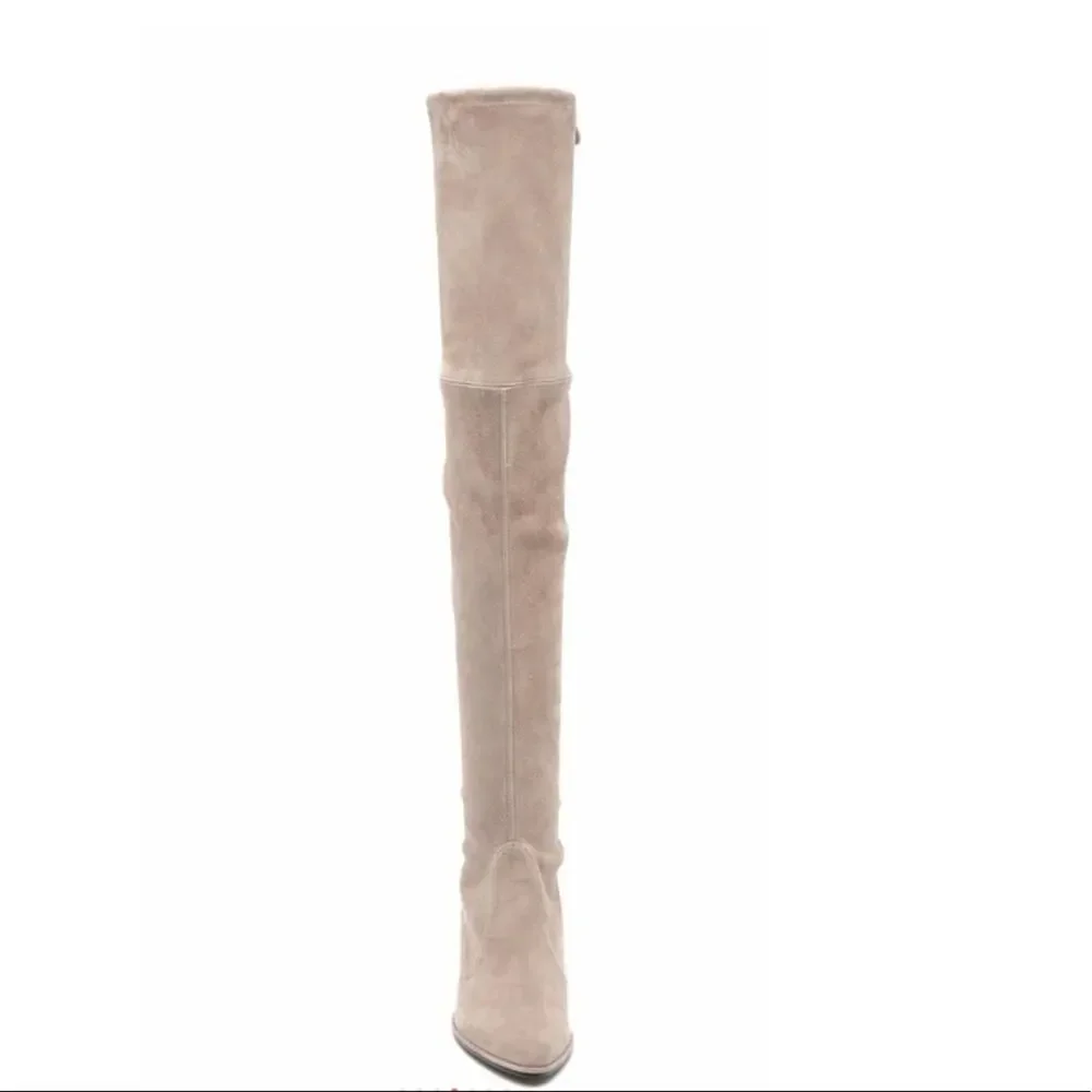 SW Landmark Thigh-High Block Heel Boot (Topsue)